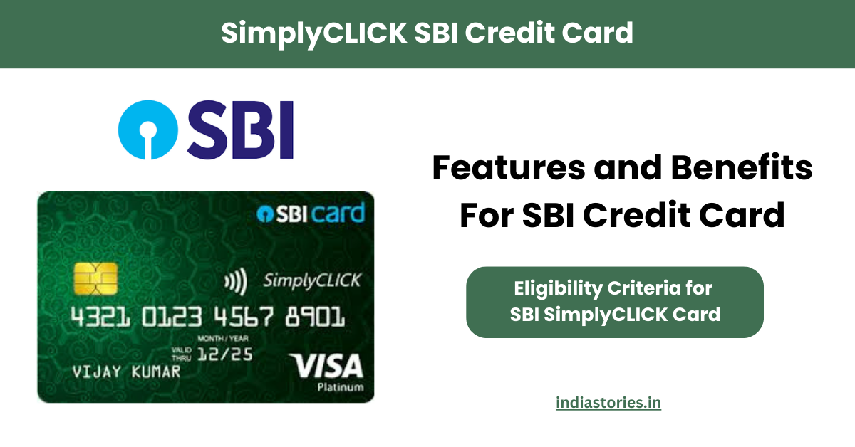 SimplyCLICK SBI Credit Card