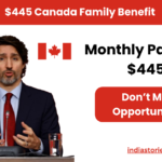  $445 Canada Family Benefit