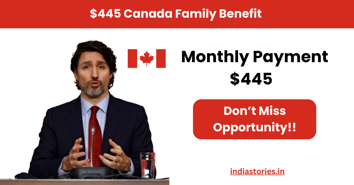  $445 Canada Family Benefit