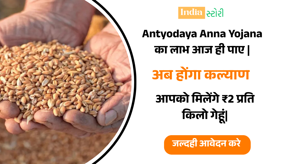 Antyodaya Anna Yojana 2025 –जिसमे आपको मिलेंगे ₹2 प्रति किलो गेहूं|