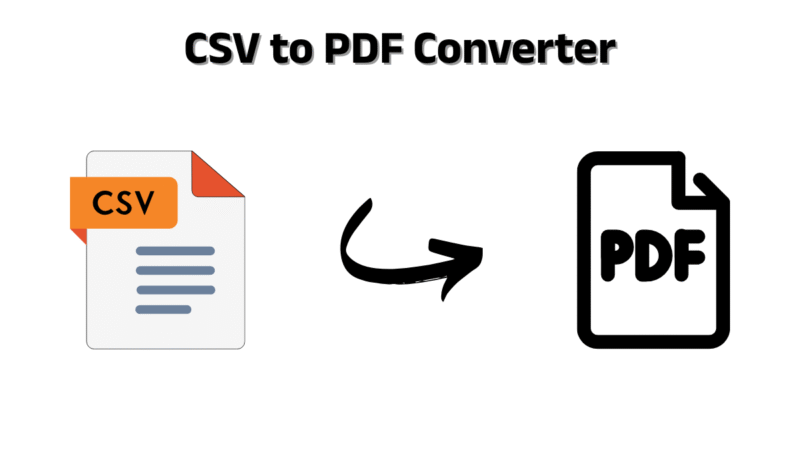 CSV to PDF Converter Tool