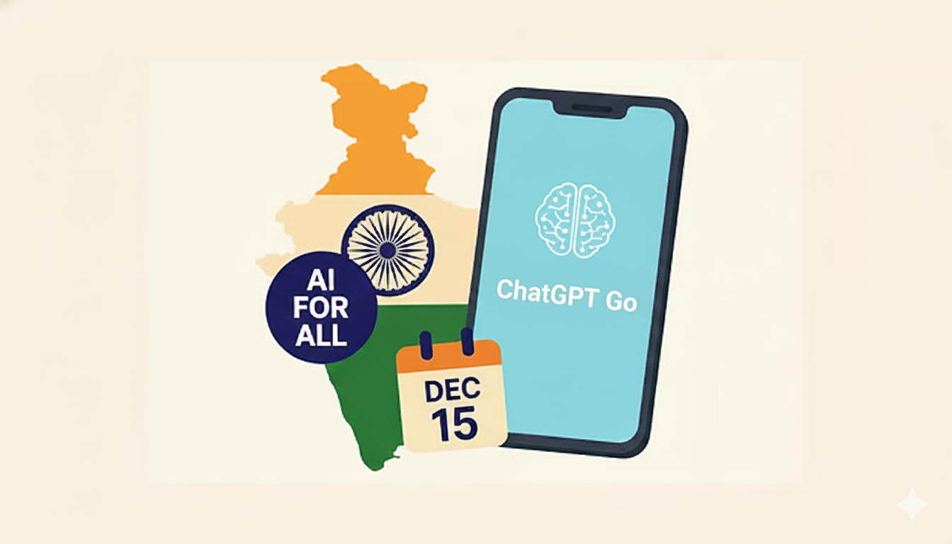 OpenAI to offer ChatGPT Go free for one year in India