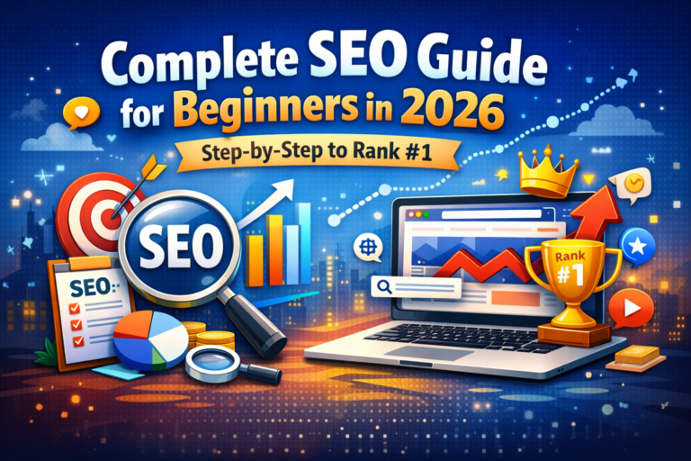 Complete SEO Guide for Beginners in 2026: Step-by-Step to Rank #1